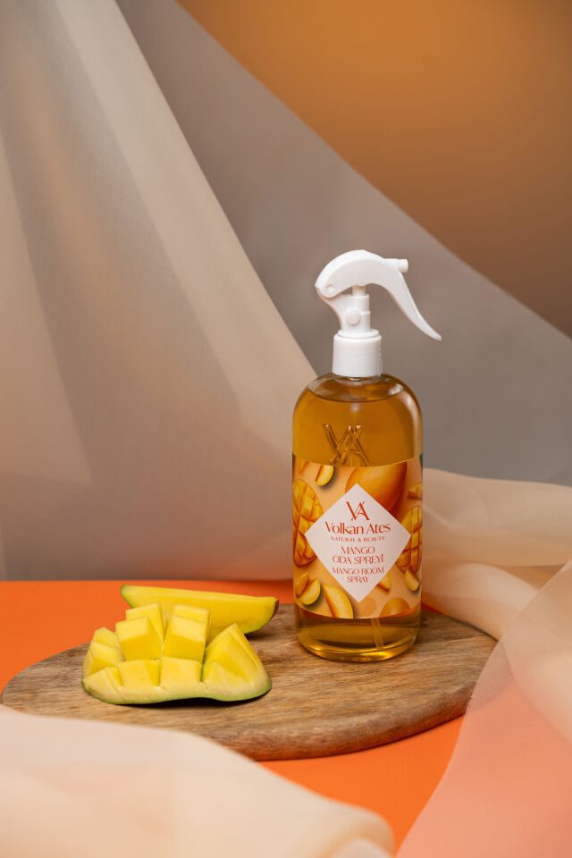 Volkan Ates Natural & Beauty Mango Kokulu Oda Spreyi Cam Şişe 400 ml