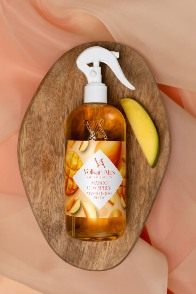 Volkan Ates Natural & Beauty Mango Kokulu Oda Spreyi Cam Şişe 400 ml