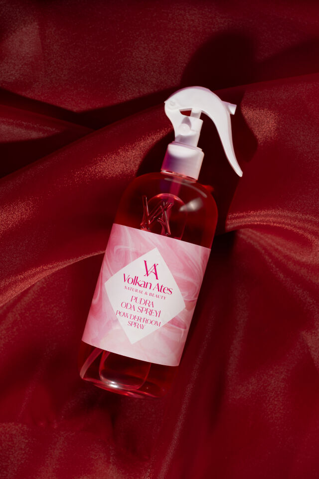 Volkan Ates Natural & Beauty Pudra Kokulu Oda Spreyi Cam Şişe 400 ml