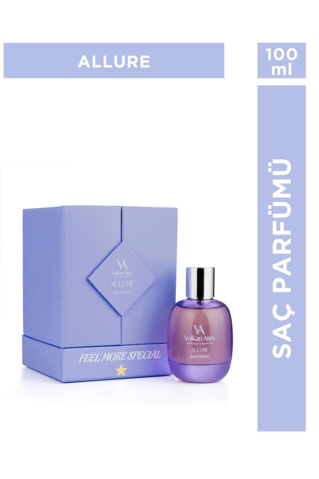 Volkan Ates Natural & Beauty Allure Kadın Saç Parfümü 100 ml